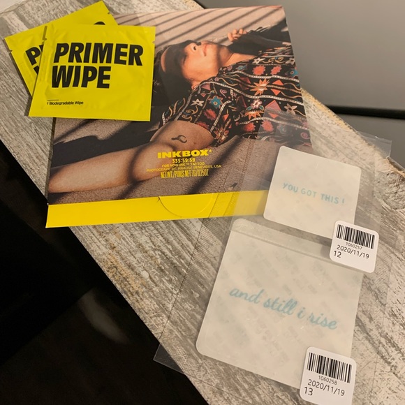 MAKE OFFER 💕 - 2 Inkbox Tattoos - Picture 2 of 8